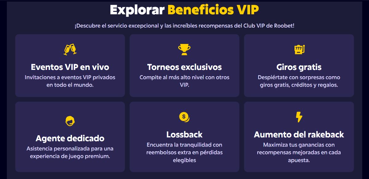 Elite VIP Club Roobet: bonos exclusivos para grandes apostadores y mucho más